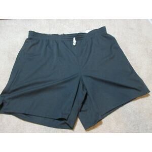 NEW Vintage 80s JESCO Adult Mens XXL Black Polyester Shorts